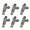 6 PC Fule injectors Nozzle 16600AE060 FBJC101 for Nissan Altima Murano Maxima All 3 5l Q45 FX45255k