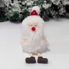 Décorations de Noël Santa Claus Snowman Doll Peluche Angel Girl Pendentif Ornements d'arbre de Noël LLA10286
