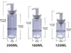 2022 New 120 мл 160 мл 200 мл пластиковой косметической упаковки Pet Pet Pet Pet Pump Bottle насос Высококачественная подкисовка акриловая насосная бутылка горячая