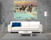 Lettre de cow-boy énorme peinture à l'huile sur toile décor à la maison Headcrafts / HD Imprimer Mur Art Pictures personnalisation est acceptable 21060222