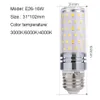 E27 E26 B22 E14 12W 16W SMD2835 LED-lampa Candle 110V 220V 230V Spara energi Varm Vit Vit Ledar Corn Lamp Bombillas Home Light