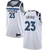 Niestandardowe koszulki do koszykówki koszulki męskie Jake Layman 23 Jarrett Culver 4 Jaylen Nowell White Navy Customs Jerseys