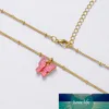 New Acrylic Cute Shiny Butterfly Choker Necklace Sweet Clavicle Chain Necklace 2020 Fashion Female Jewelry Gift For Women Factory price expert design Quality