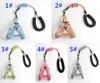 Dog Collars 3 style Pet traction rope dogs chest strap small and medium-sized round tractions products wholesale DD656