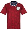 Rétro 1982 1998 2002 Angleterre GASCOIGNE SHEARER SOCCER JERSEY 1990 1989 SHERINGHAM SOUTHGATE OWEN maillot de football Gerrard Scholes 1994 HESKEY