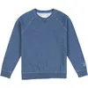 Höst Special Denim Blue Color Sweatshirts Män Plus Size Raglan Sleeve Hoodies Högkvalitativa Pullovers 211014