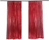 Party Decoration Sequin Backdrop 8FTx2FT Fuchsia Curtain Panels Fabric Pography Background Wedding Po Booth Baby Shower4597913