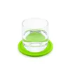 Coloré Rond Silicone Coaster Café Porte-Tasse Étanche Résistant À La Chaleur Tasse Tapis Épaissir Coussin Napperon Pad Table Tapis Bouteille Pads FY5198 0315