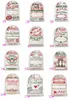 Santa Sack Bags Christmas Decoratie Linnen Trekkoord Doek Tas Geschenk Pouch 12 stijlen 2021 Nieuw