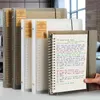 A4 / A5 Свободные листья Ноутбука Refillable 4 Inners Дополнительные Sketchbook Дневник Повестки дня Planner Office Школьные принадлежности Канцтовары 210611