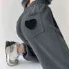 Houzhou Kobiety Spodnie Wiosna Szare Spodnie dresowe Jogger Moda Track Bawełniane Spodnie Dla Kobiet Koreański Styl 211115