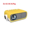 YG280 LED Home Projector HD 1080p Mini Portable Projector Home Theater Film Live Games LED Micro Projectors