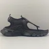 Luxe sfeer ontwerper sport sandalen platte hak zwart wit voor mannen vrouwen dames vrouwelijke meisjes dame slijtvaste lederen unisex flip