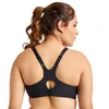 Soutien-gorge d'exercice à armatures avec soutien Powerback pour entraînement à impact élevé pour femmes 210623