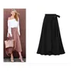 s Sale women skirts summer arrival asymmetrical empire solid pink plus size casual style fashion Mid skirts 1191 40 210528