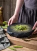 Dishes & Plates Shaped Ceramic Plate Cooking Steak Western Dinner Household Thickening Tableware Set Salad Dessert Kitchen Utensils