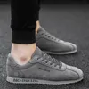 Wholesale Men Breathable Running Shoes Sports Men's Black Grey Brown Casual Sneakers Trainers Outdoor Jogging Walking