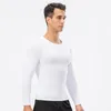 T-shirts pour hommes Hommes Gym Jogging Collants de course Chemise à manches longues Sportswear Séchage rapide Respirant Pro Compression Fitness Vêtements