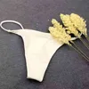 Calcinha womens algodão thong sexy fibra lingerie lingerie senhora roupa interior estilo duplo fino cinto baixo bikini t calças g-strings