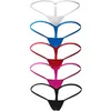 5 teile/satz Frauen Mädchen Unterwäsche Plain Höschen Damen Weichen Tanga Niedrige Taille Transparente Dessous Mit Perlen Briefs9613517