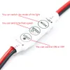 DC 5V 12V 24V 3 * 4A Mini LED Controller Dimmer-Treiber zur Steuerung einzelner Farbstreifen-Licht SMD 2835 3528 5050 5630 3014