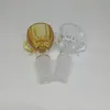 DHL 14 mm 18 mm mannelijke waterpijpschuim glazen kommen stuk handwerk accessoires roken droog kruid tabak trechter joint adapter voor water bong rig
