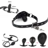 NXY Sm bondage Gioco per adulti bocca plug coppie forniture femminili pene dildo gonfiabile bavaglio SM bondage fetish sex toy bdsm donne hot 1126