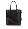 Fashion Bag cabata designer totes rivetto in vera pelle Red Bottom Handbag borse composite famose borse per la spesa Black White001