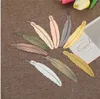 Feather Metal Bookmark Ideal Gift Bookmarks Books Tools for Women Kids Readers Cool Page School Desk Accessories CGY37
