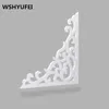 2 teile / los Umweltschutz PVC Taille Baseboard Hängende Deckenspiegel Wandaufkleber DIY Dekoration Hochzeit 210727