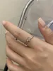 925 Sterling Silver Butterfly Ring Kvinna Nisch Design Mode Personlighet 2021 Ny Trenden Ins Style Smycken Tillbehör