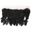 TOP TOP MALAYSIANOS 13x4 Lace Frontal Wave Loose Human Hair Extensions