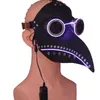 Halloween plåga näbbläkare mask hot ball party levererar lysande masker