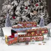 Party Gifts Fidge Toys Рождество Counddown Advent Calendar 24 дня сюрприз поезда слепой коробка Xmas Hired XD24744