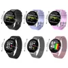 Luxe Nieuwste W8 Bluetooth Smart Horloge Rvs Band Waterdichte Sport Fitness Tracker Hartslag Monitor Bloeddruk Mannen Dames SmartWatch