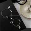 Link Bracelets Jewelrylink Chain 2Pcs/Set Couple Magnet Attract Creative Bracelet Stainless Steel Friendship Men Women Charm Jewelry Lover