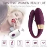 Par Vibrator för Clitoral G-Spot Stimulation Kraftfull 7 Vibration Trådlös fjärrkontroll Vuxen Sexleksaker Kvinnor Vagina Anal Q0320