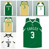 Benutzerdefinierte Retro C.J. McCollum #3 High School Basketball Jersey GlenOak Eagles genäht Größe S-4XL Jeder Name und jede Nummer Top-Qualität-Trikots