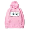 Hunter X Hunter Pullover Bluzy Bluzy Killua Zoldyck Eye Print Anime Hoodie Streetwear Topy H0910