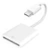 USB C SD-kaartlezer USB Type C-kaartlezer naar SD/TF USB C-geheugenkaartlezers Adapter voor Macbook Samsung Huawei mobiele telefoon