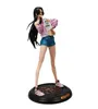 32cm Japonia Anime One Piece Boa Hancock Police GK PVC Figurka Zabawka Sexy Dziewczyna Figurki Dorosłych Kolekcja Model Dollowe Gifts H1105