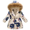 Cappotto invernale per ragazze Giacche imbottite in cotone Vestiti per ragazze Bambini Giù Capispalla per bambini caldi da 6 a 10 anni 211204