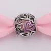 925 Sterling Silver Beads Charms Fits European Pandora Styles Jewelry Bracelets & Necklaces 798677C01 AnnaJewel