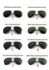 Venda de óculos de sol para homens de aviador de moda de moda, óculos de sol de vidro Toad Mirror Glasses Drive Driving Goggles for Men and Women ET210Q