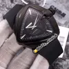 42mm H24615331 시계 Ventura XXL 자동 망 화이트 메쉬 다이얼 스틸 케이스 고무 스트랩 스포츠 손목 시계 Hello_Watch