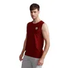 Gilet pour hommes Summer Coton Personnalité Imprimé Élasticité Fitness O Cou Sans Manches Réservoirs Tops Mâle Qualité Vêtements 210518