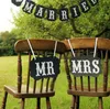 パーティー用品100ピース= 50セット校の椅子サインPropsブースガーランドバナー婚約ウォールペンダントの結婚式の装飾SN2558