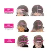 30 40 Inç Brezilyalı Kıvırcık 13x4 13x6 İnsan Saç Şeffaf Ön Peruk Siyah Kadınlar için 360 Dantel Frontal Peruk Gevşek De Dalga