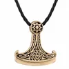 Pendant Necklaces Nostalgia Viking Mens Axe Amulet Slavic Perun Necklace Antique Minimalist Jewelry Making