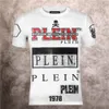 Plein Bear T Shirt Mens Designer Tshirts Rhinestone Skull T-shirts Klassisk Högkvalitativ Hip Hop Streetwear Tshirt Casual Top Tees PB 16022